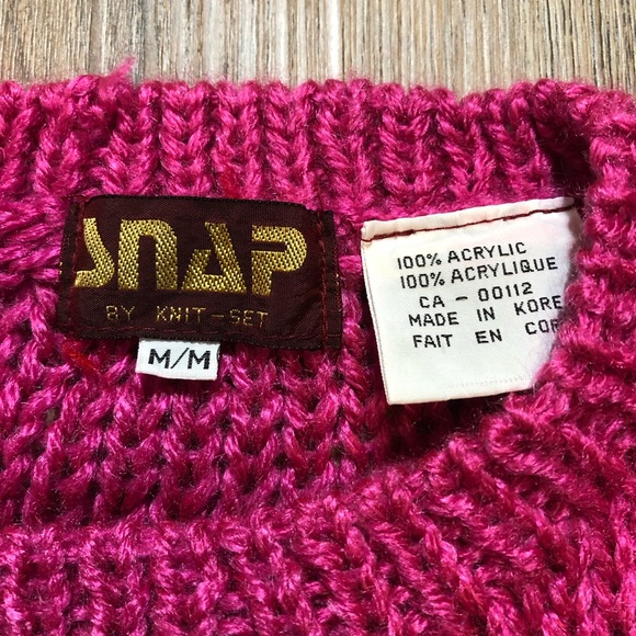 Vintage 80’s Chunky Cable Knit Sweater Vest - Picture 9 of 17